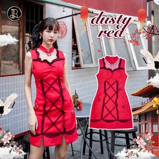 #Z205 DUSTY RED : BLT BRAND : เซ็ทตรุษจีน