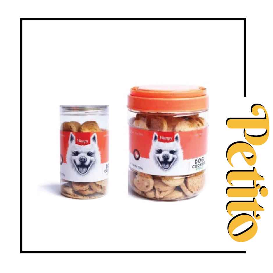 Wanpy Dog Cookies Apple Dog Treat - 230g & 500g