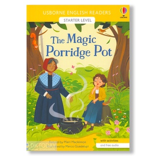 DKTODAY หนังสือ USBORNE READERS STARTER:THE MAGIC PORRIDGE POT (free online audio British English and American English)