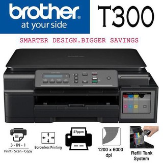 brother t300 พร้อมหมึก มือ2 พร้อมหมึก