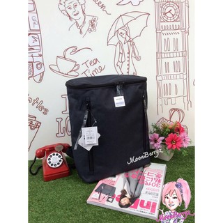 ANELLO กระเป๋าเป้ แบรนด์ Large Backpack ของแท้ สีกรมท่า