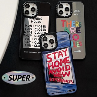 Casetify เคสโทรศัพท์มือถือแบบกระจก กันกระแทก สําหรับ Samsung Note20 S22 Ultra S21 Plus S20 FE A12 A13 A22 A23 A32 A33 A34 A52 A53 A54 A73