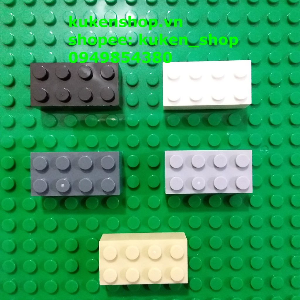 Combo อิฐ 100 กรัม 2x4x3 (H) NO.001 - อุปกรณ์เสริม MOC