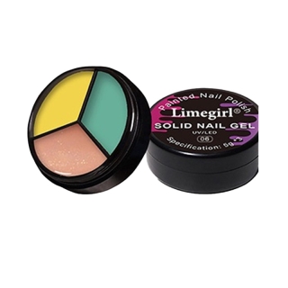 Limegirl ยาทาเล็บเจลสามสี/ยูวีเจลกึ่งถาวร สีเจล โทนสีสไตล์ญี่ปุ่น