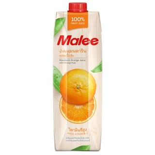 MALEE น้ำผลไม้ 100% ขนาด 1000 มล. (เลือกรสได้)