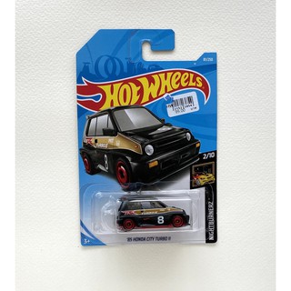 Hotwheels ’85 Honda City Turbo II (Bk C.)