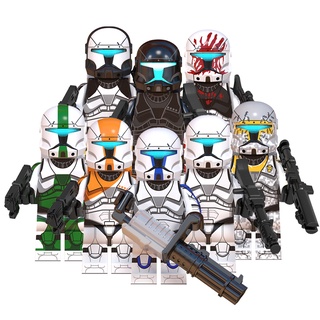 บล็อคตัวต่อ รูป Stars War Clone Trooper Omega Squad ขนาดเล็ก ของเล่นสําหรับเด็ก