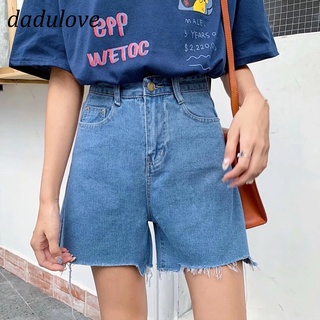 DaDulove💕 2022 Summer New Loose Straight Denim Shorts High Waist Retro Wide Leg Pants Fashion Womens Clothing