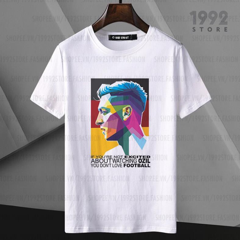 Mesut Ozil Pop Art Collection เสื้อยืดฟุตบอลแขนสั้น