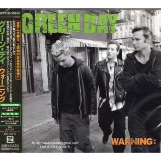 CD,Green Day - Warning(2000)(Japan)