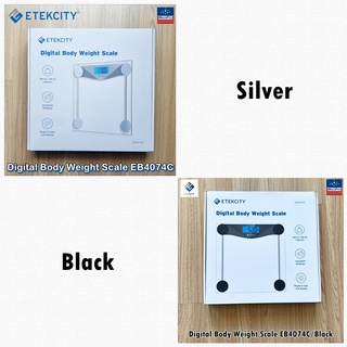 Etekcity® Digital Body Weight Scale EB4074C เครื่องชั่งน้ำหนักดิจิตอล ความแม่นยำสูง LCD Display, High Precision Measurem