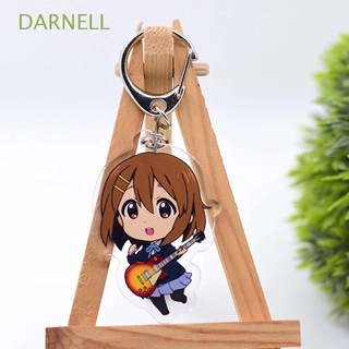 Darnell พวงกุญแจอะคริลิค จี้การ์ตูนอนิเมะ K-On!! สองด้าน สําหรับห้อยกระเป๋า