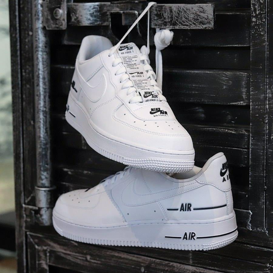 af1 double air white