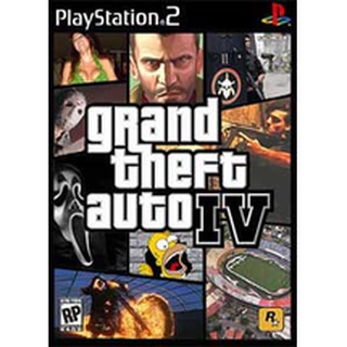 Grand Theft Auto IV แผ่นเกมส์ PS2