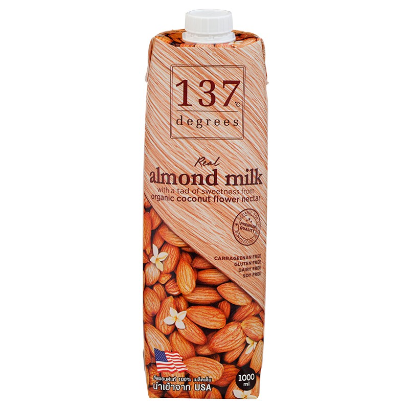 นมอัลมอนด์ 137 ดีกรี ขนาด 1 ลิตร