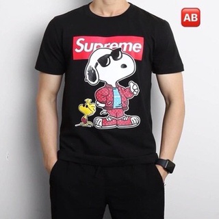 supreme เสื้อยืดแขนสั้น