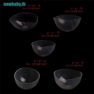 ( Newbaby ) หมวกซิลิโคนสําหรับตุ๊กตา 1 / 6 1 / 4 1 / 3 Bjd Doll