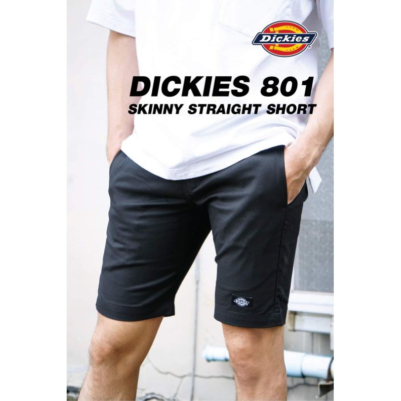 กางเกงขาสั้นดิกกี้ 5กระเป๋า dickies 5 กระเป๋ารุ่น801ทรงขาสลิม พร้อมส่งเอว30-40มีเก็บเงินปลายทาง