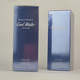 น้ำหอมแท้ Davidoff Cool Water Intense Women Edp 100ml กล่องซีล