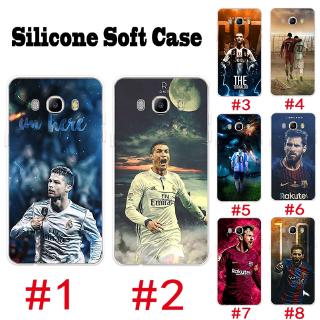 เคสโทรศัพท์มือถือ Samsung J3 J5 J7 2015 2016 ปลอก TPU อ่อน C.Ronaldo Messi