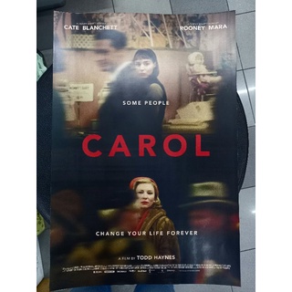 โปสเตอร์ภาพยนตร์ CAROL MOVIE POSTER