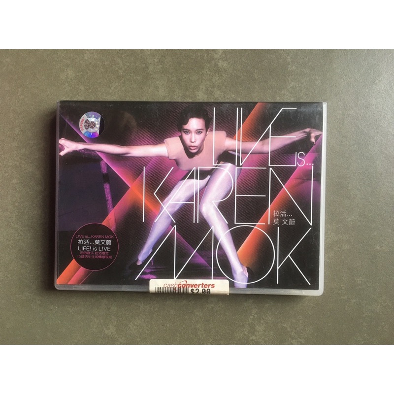 CD Karen Mok Life is Live