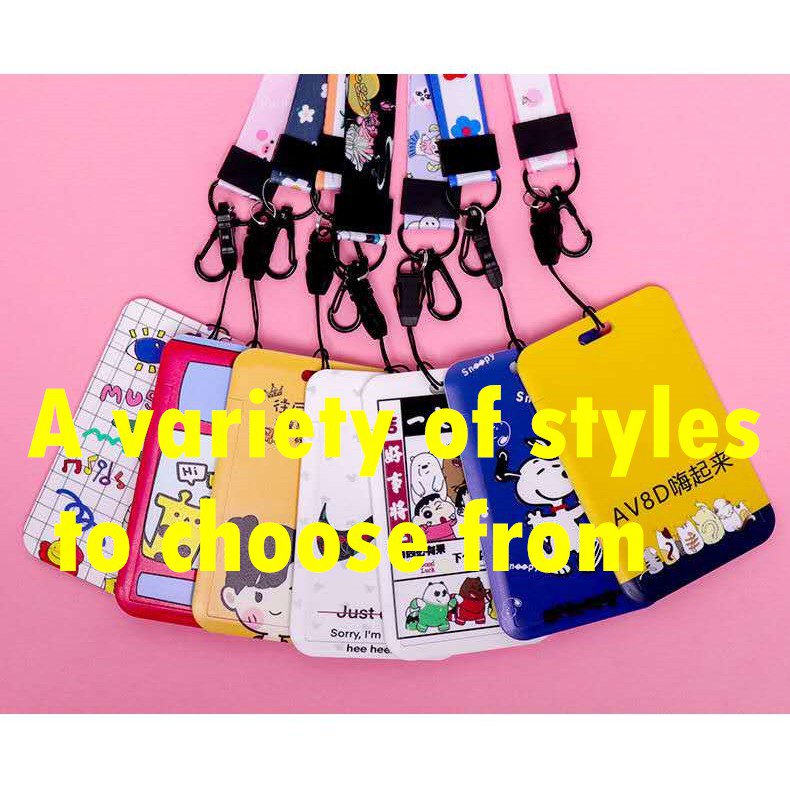 ดิสนีย์มิกกี้มินนี่การ์ตูนน่ารักผู้ถือบัตรที่มีเชือกเส้นเล็กสายคล้องคอการ์ดรถบัสกรณีบัตรเชือกเส้นเล็กทํางานสิ่งประดิษ - รูปที่ 6