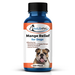 [แบ่งขาย]  M ange Relief  DOG อาหารเสริมสุนัข บำรุงผิวหนัง มีปัญหา สกัดจากธรรมชาติ100%