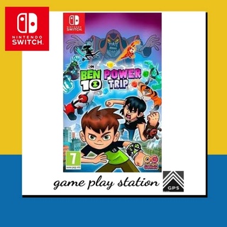 nintendo switch  ben 10 power trip ( english zone 2 )