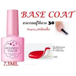 Top coat + Base + Matte สีเจลเคลือบเล็บ ขนาด 7.3 ml. สีเจลต้องอบด้วยเครื่อง UV / LED เท่านั้น