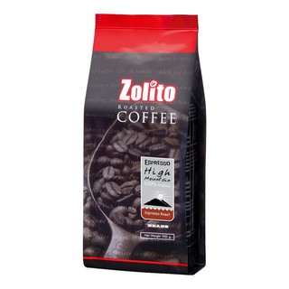 Zolito Roasted Coffee Espresso High Mountain 100%Srabica Whole Beans 500g โซลิโต้ เมล็ดกาแฟคั่ว ไฮเมาเทน 100% อราบิก้า