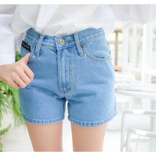 Jean short blue