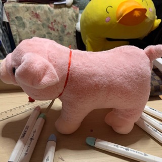 หมู soft toy ชมพูอ่อน