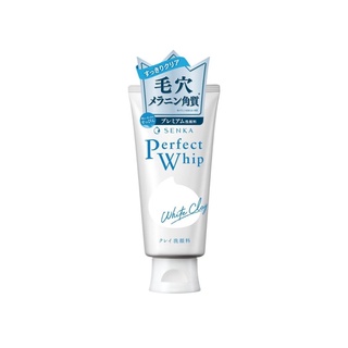 senka perfect whip white clay 120 g เซนกะ เพอร์เฟค วิป เคย์