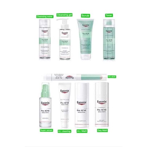 Eucerin pro acne Solution ผลิตภัณฑ์รักษาสิว