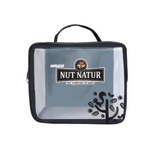 โก๋แก่Kohkaeกระเป๋าใสใส่ของอเนกประสงค์ลาย Nut Natur