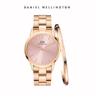 Danielwellington 100%ของแท้ครับDWนาฬิกาผู้ชายสร้อยข้อมือชุด 36mmผู้ชายแฟชั่นชายตารางสร้อยข้อมือสองชิ้น