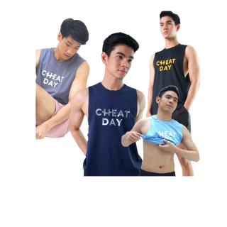 CheatDay Tank เสื้อกล้ามออกกำลังกายผู้ชาย [Cheat Day Activewear]