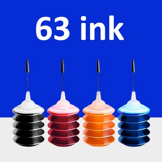 HP 63 หมึก HP63 HP 63XL หมึก HP63XL HP 63 XL หมึกรีฟิลเข้ากันได้สำหรับ 1110 1111 1112 2130 2132 5200 5545 5640 5642