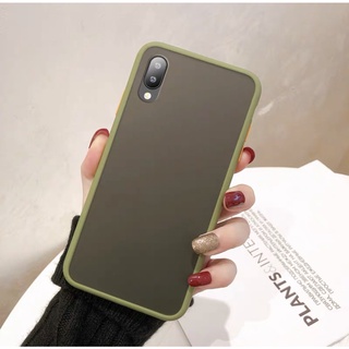 รุ่นใหม่ Case Huawei Y7 Pro 2019  เคสกันกระแทก ปุ่มสีผิวด้านขอบนิ่มหลังแข็ง เคสโทรศัพท์หัวเว่ย [ ส่งจากไทย ]