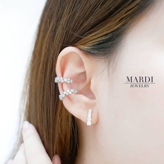 Mardi Jewelry ต่างหูเงินแท้ 925 Iris Earcuff Silver 1 ชิ้น