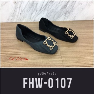 FHW-0107 รองเท้าคัชชูส้นเตี้ย