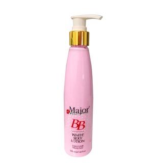 Major white BB sexy lotion 220ml. (02991) เมเจอร์ ไวท์ เซ็กส์ซี่ บีบี โลชั่น บำรุง กันแดด