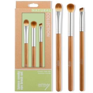 AA-122-05 Ashley 3 piece smoky eye brush set