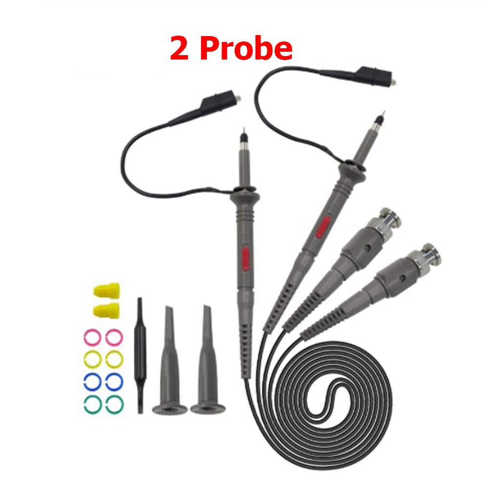 สายวัด ออสซิลโลสโคป อย่างดี Oscilloscope probe 100MHz 200V หรือ 2000V High Volt / 1 Probe หรือ 2 Probe