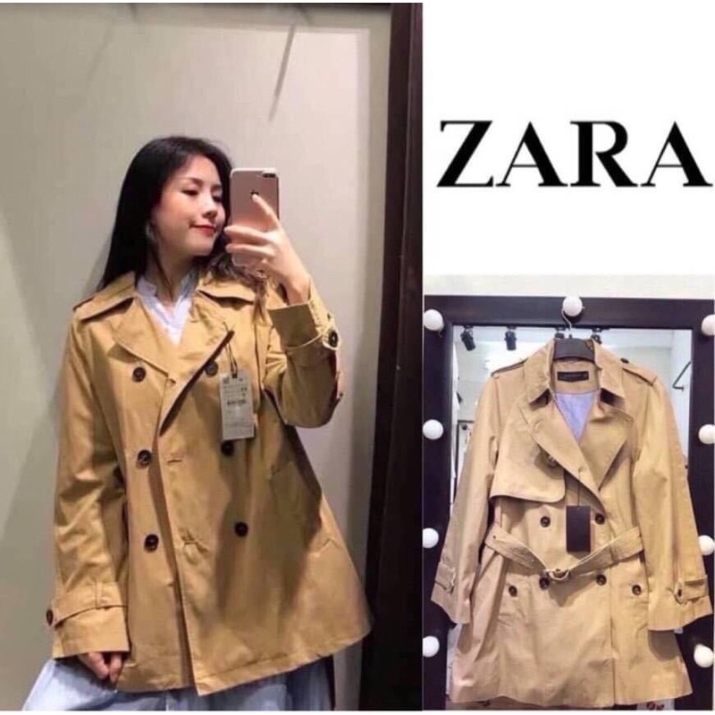 zara trench jacket