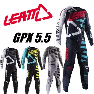 Leatt 2022 GPX5.5 ชุดแข่งรถวิบาก กันลื่น คุณภาพสูง