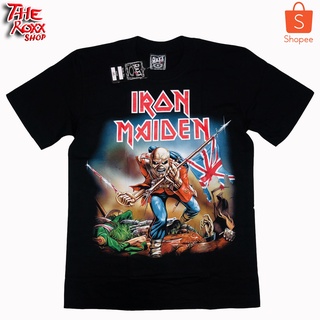 เสื้อยืดคอกลมเสื้อวง Iron Maiden MS -05 เสื้อวงดนตรี เสื้อวงร็อค เสื้อนักร้องS-4XL