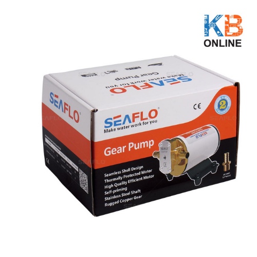 SEAFLO ปั๊มดูดน้ำมัน12V เครื่องดูดน้ำมัน12V 144W Gear Pump, SEAFLO Oil Suction Pump 12V SFGP1-032-00