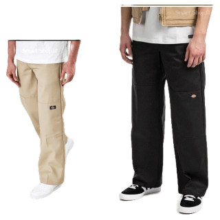 โปรโมชั่น Flash Sale : กางเกง DICKIES - 85-283 ขาต่อ 5 กระเป๋า กระบอกใหญ่ LOOSE FIT DOUBLE KNEE กางเกงDickiesขายาว ดิกกี้ กางเกงขายาวผู้ชาย